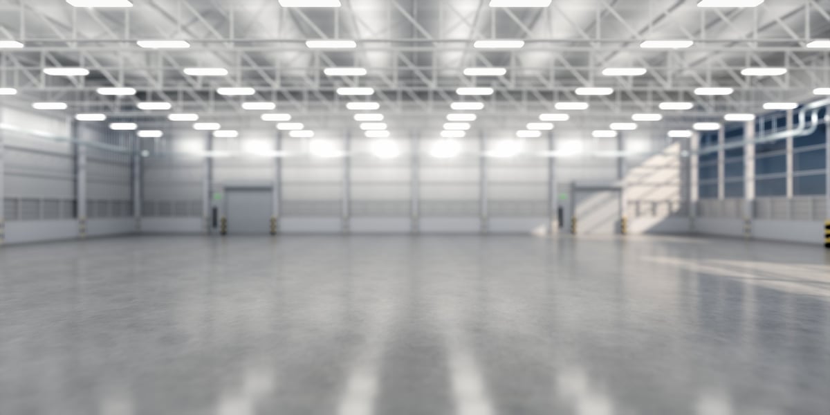 Manufacturing facility industrial floor coating
